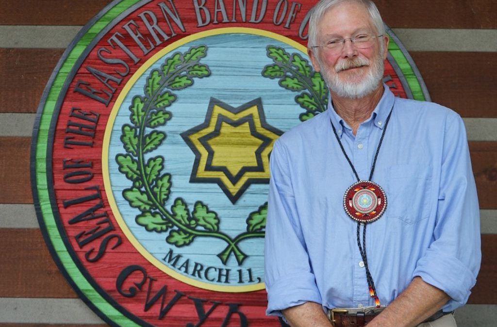 Dr. Brett Riggs Becomes Honorary Member of the EBCI